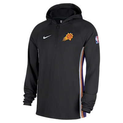 Phoenix Suns Zoned Men's Nike Dri-FIT NBA 1/4-Zip Hoodie. Nike.com